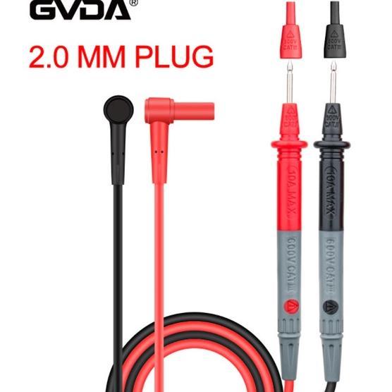 GVDA Sparepart Probe Multimeter Testpen Needle Tip 10A 2.0mm Plug