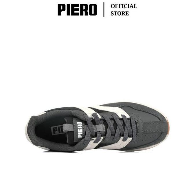 Piero Sepatu Sneakers Pria Dbr Shadow Black Gum Pie1000006