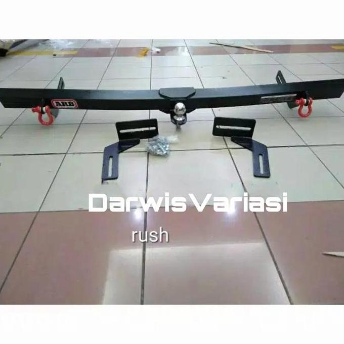 Towing bar besi bumper belakang ARB mobil Rush/ all new rush