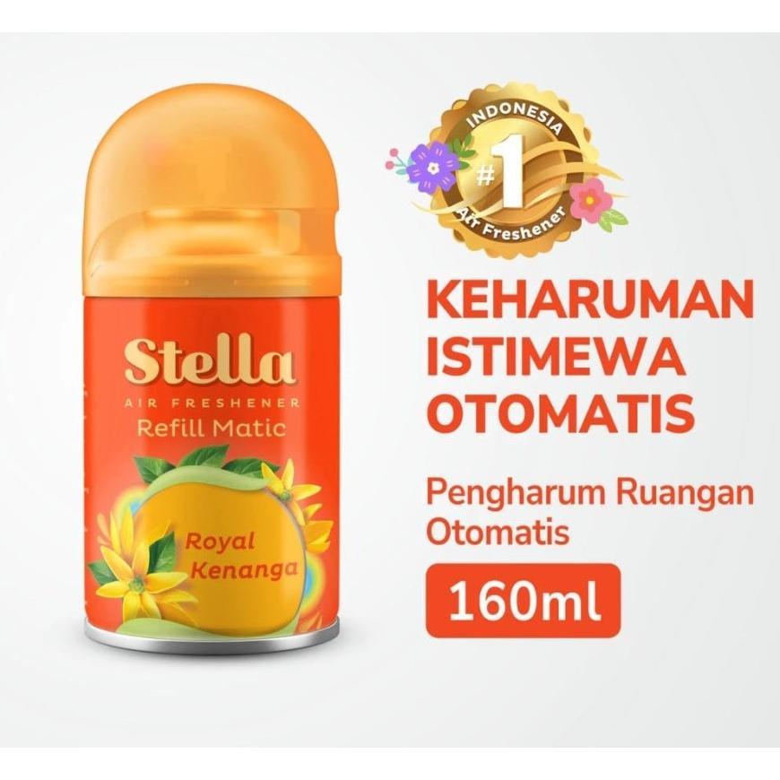 Stella Matic Refill Pewangi Ruangan Otomatis Royal Kenanga