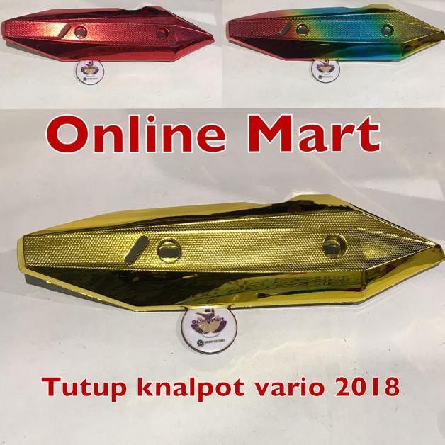 2Er-54 Tutup Knalpot Vario New 2018 Variasi Warna Tameng Knalpot Vario 125 Vario 150 New 2018 - 100%