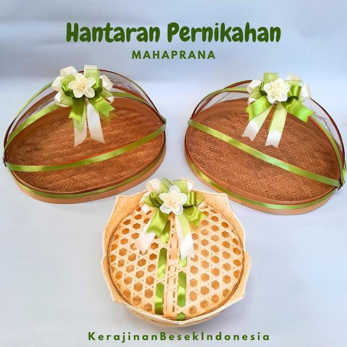 {{{{}}] HANTARAN PERNIKAHAN SET ISI 3PCS BONUS HIASAN Box Mahaprana Seserahan lamaran jajanan hamper