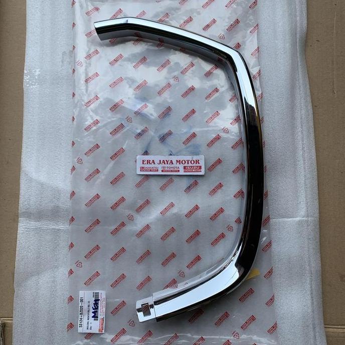 List chrome gril depan kiri ayla