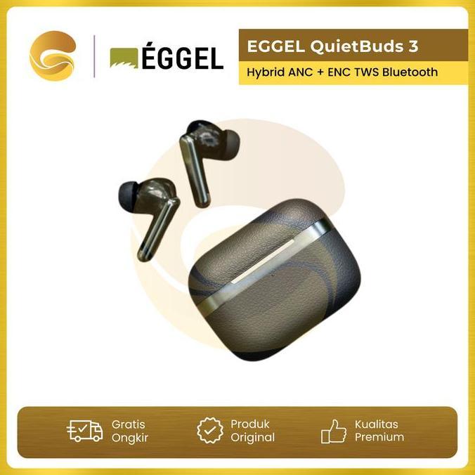 EGGEL QuietBuds 3 Hybrid ANC + ENC TWS Bluetooth Earphone Earphone