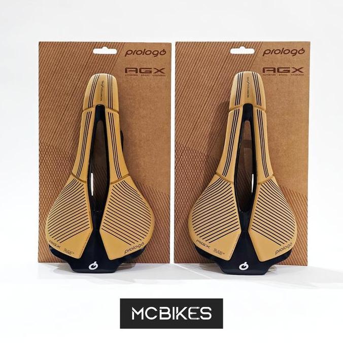 Saddle Prologo Scratch M5 Pas Agx Slide Control - Light Brown