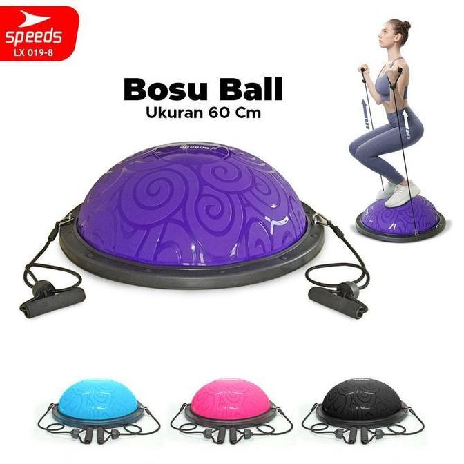 New- SPEEDS Balance Step Bosu Ball Pembakar Lemak Olahraga 019-8