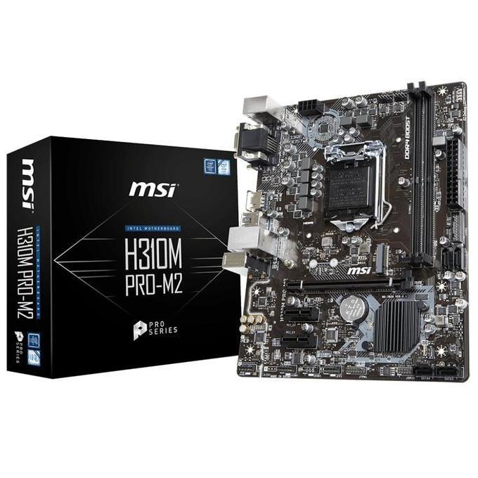 Mainboard Msi H310M-Pro Vdh Lga1151 Gen9 - Msi H310 M Pro Vdh