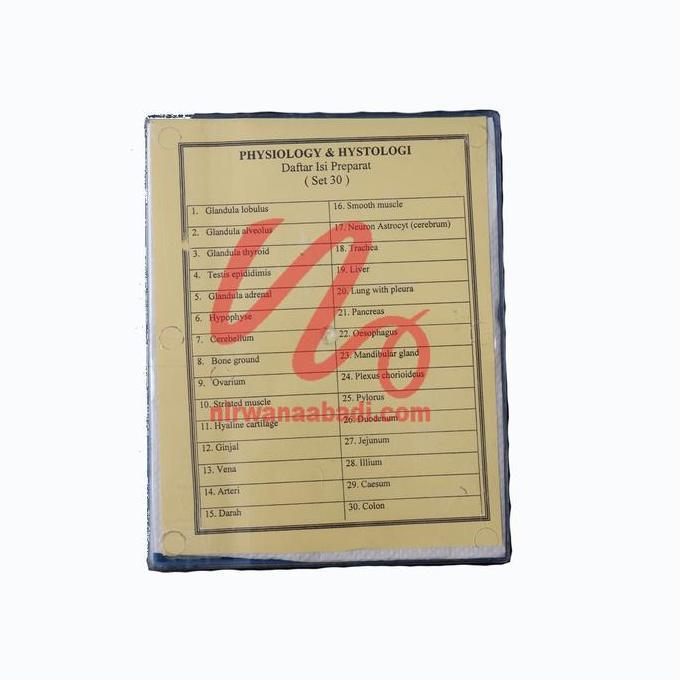 Preparat Histologi dan Physiology 30 Macam