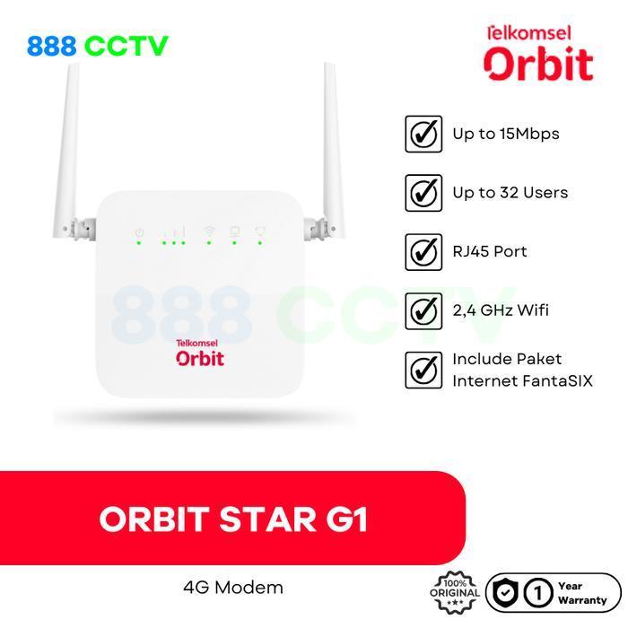 Telkomsel Orbit Star G1 Modem Wifi 4G Termurah Best Quality 100% Original