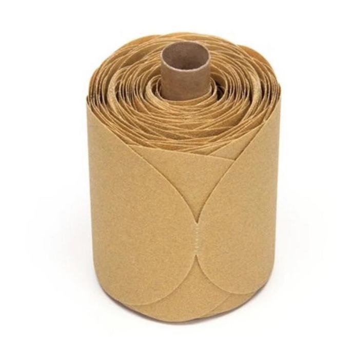 LEONHART Stikit Gold Paper Disc Roll 216U 5 in NH P80 3M