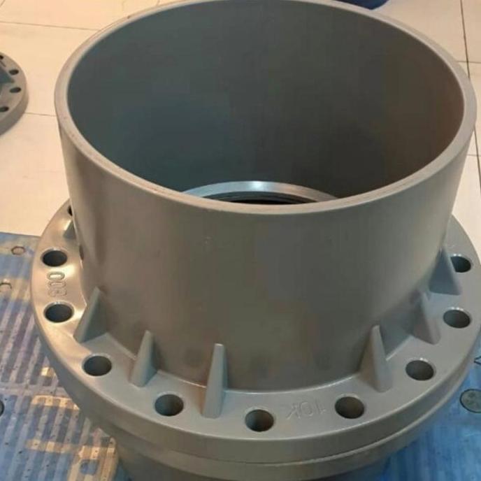 Flange Pleng Fleng Flang Pvc 12" 12Inch 12 Inch Tebal Aw Taiwan Cm Kdj Zuki Random Bukan Rucika Abu-