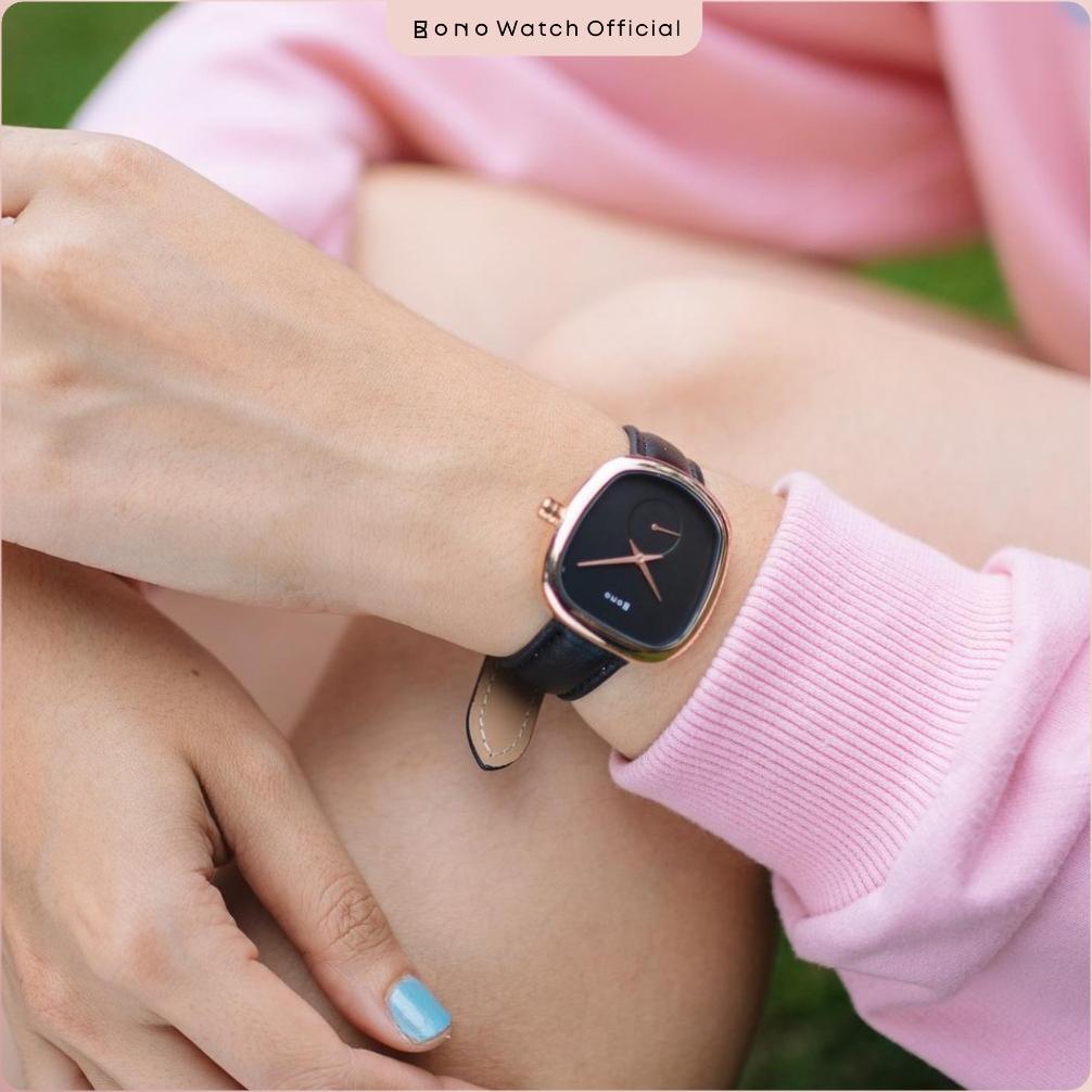 Jam Tangan Wanita Bono Watch Siena Dark Rose Gold