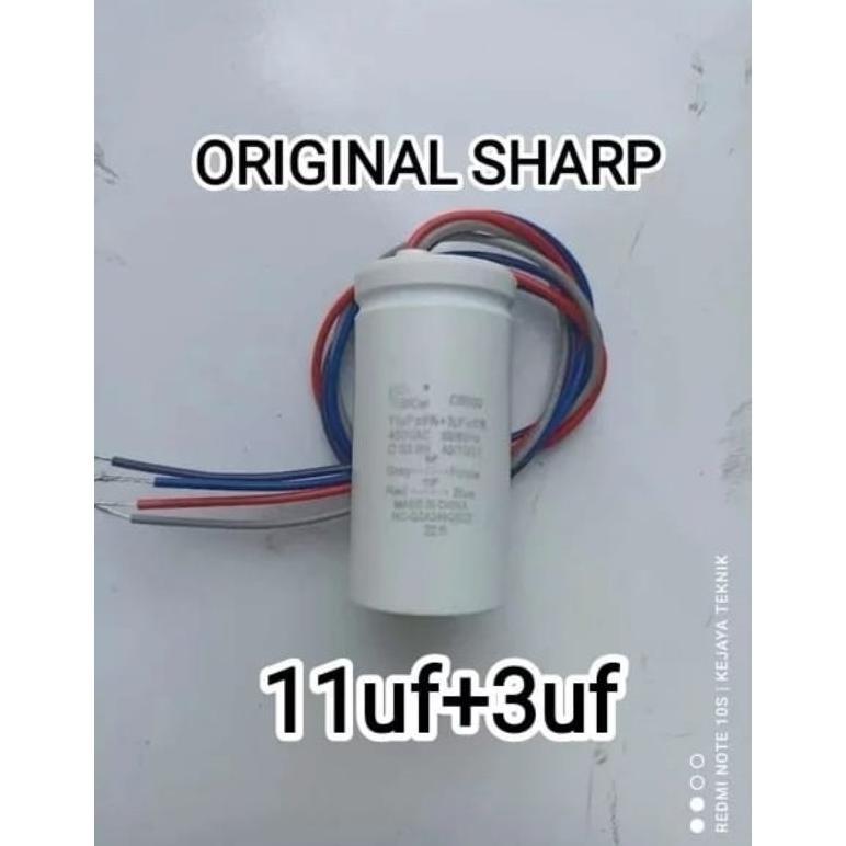 KAPASITOR MESIN CUCI SHARP ORIGINAL