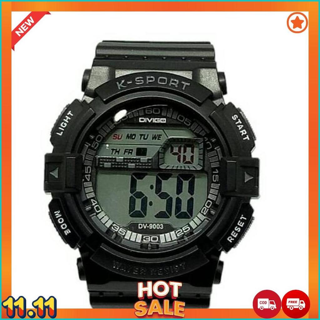 JAM TANGAN PRIA LASIKA K-SPORT DV-9003 WATER RESIST COD