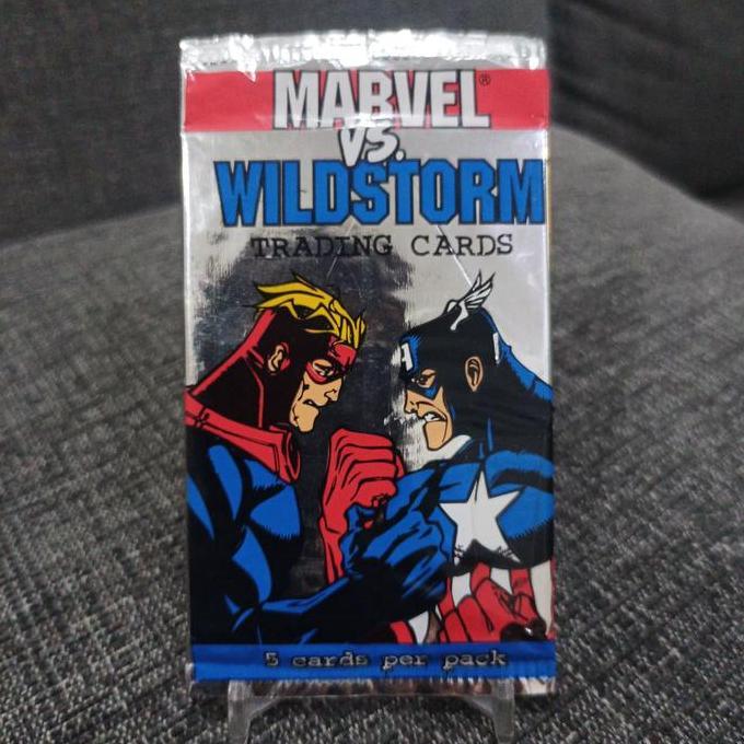 Fleer skybox 1997 marvel VS wildstorm trading card sealed pack PROMO
