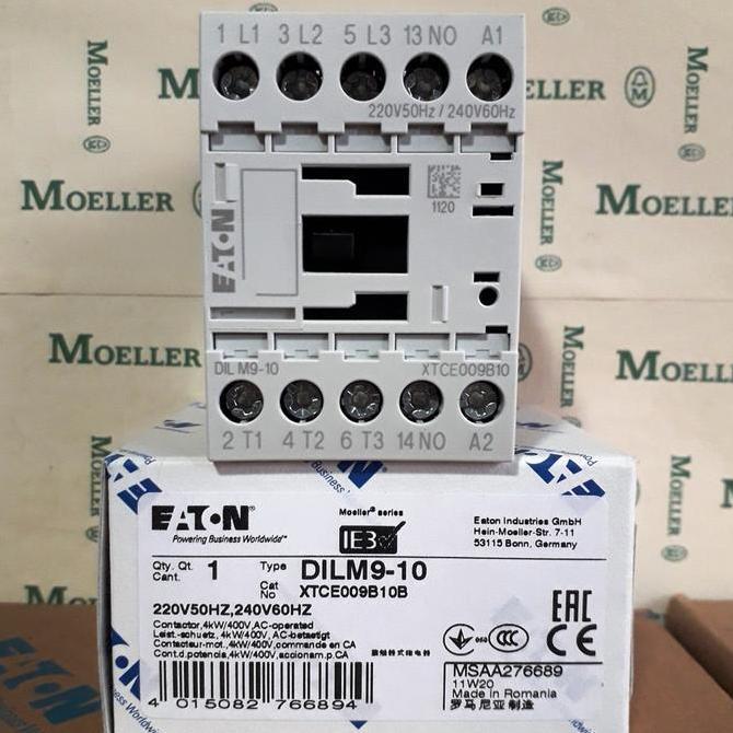 Promo DILM9-10(220VAC) Contactor EATON Moeller Diskon