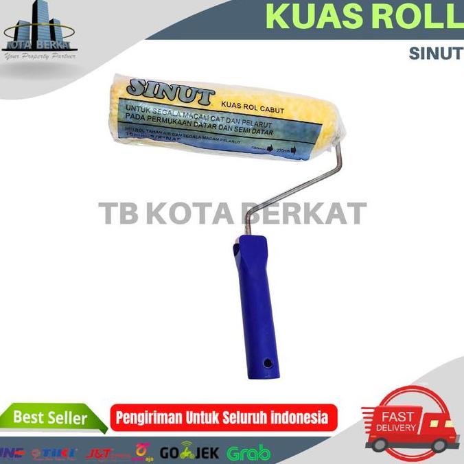 KUAS ROLL BESAR / KUAS ROLL 9 INCH / KUAS ROLL CAT