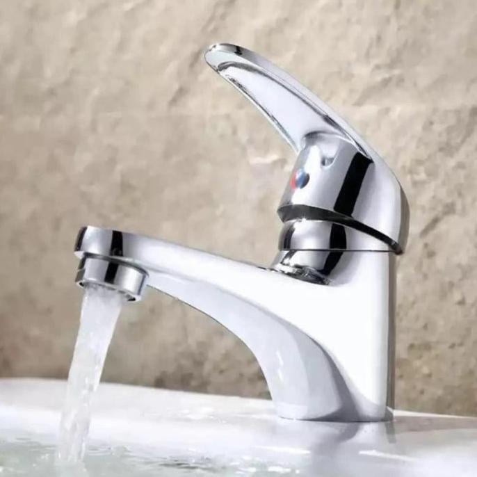 Kran Wastafel Panas Dingin /Keran Cuci Tangan Panas Dingin Model Toto Hemat