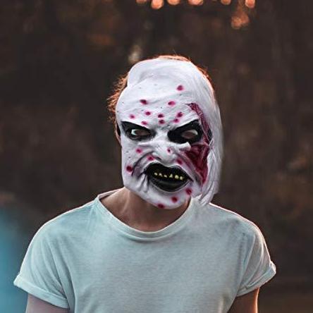 Topeng Zombie Seram Scary Mask Topeng Latex Hantu Haloween Cosplay