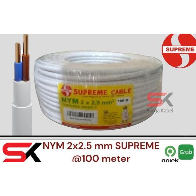 Promo NYM 2x2.5mm SUPREME/ KABEL NYM 2 x 2.5/ NYM 2 x 2,5/ NYM 2x2,5mm Diskon