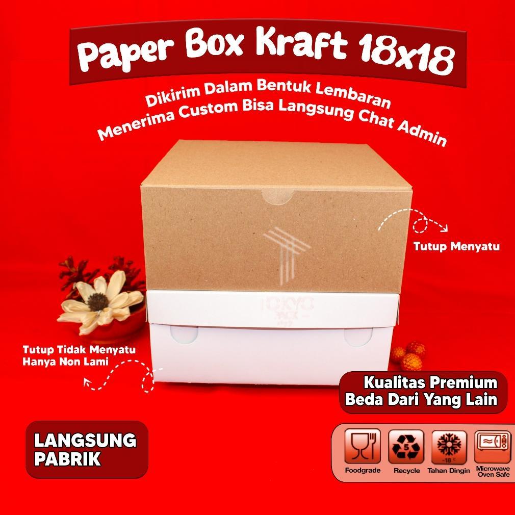 DUS NASI 18X18 /KATERING BOX/DUS KATERING TEBAL