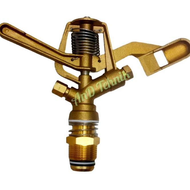 Sprinkler Taman Kuningan / Tabok / Brass Pulsating Sprinkler 3/4 Inch