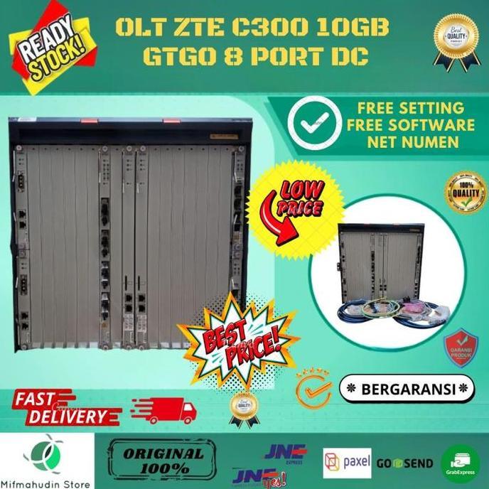 OLT ZTE C300 10GB GTGO 8PORT DC