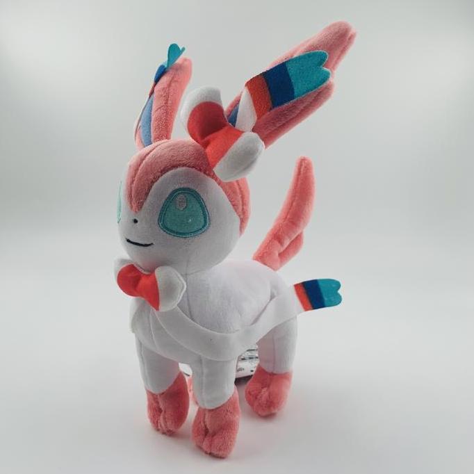 Boneka Pokemon Eevee Evolution 15-20cm Pokemon Doll / Cute Plush Hadiah Ulang Tahun