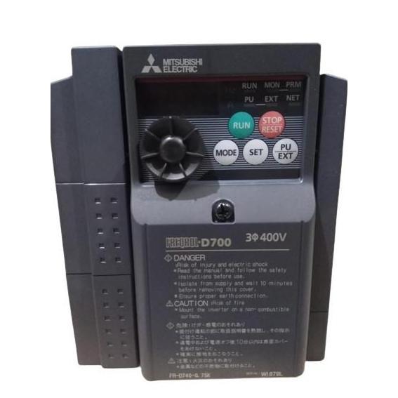 FR-D740-0.75K 0.75 KW FR D 740 0,75 KW D740 INVERTER MITSUBISHI