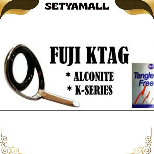 Termurah Guide Fuji Alconite K-Series Ktag (Silver) / Ccktag (Frosted Silver)