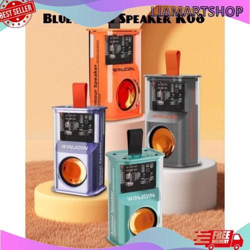 Harga Grosir Speaker Bluetooth K07 K08 Wireless Portable Speaker Transparent And With Led Display