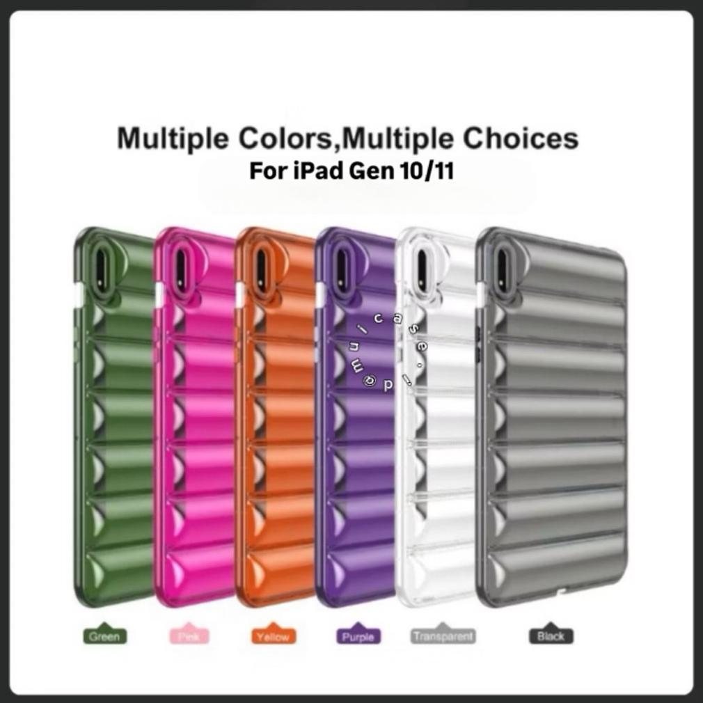 Casing Soft Case Ipad Bubble Pop It Gen 10 dan Gen  11" Silicon Back Cover