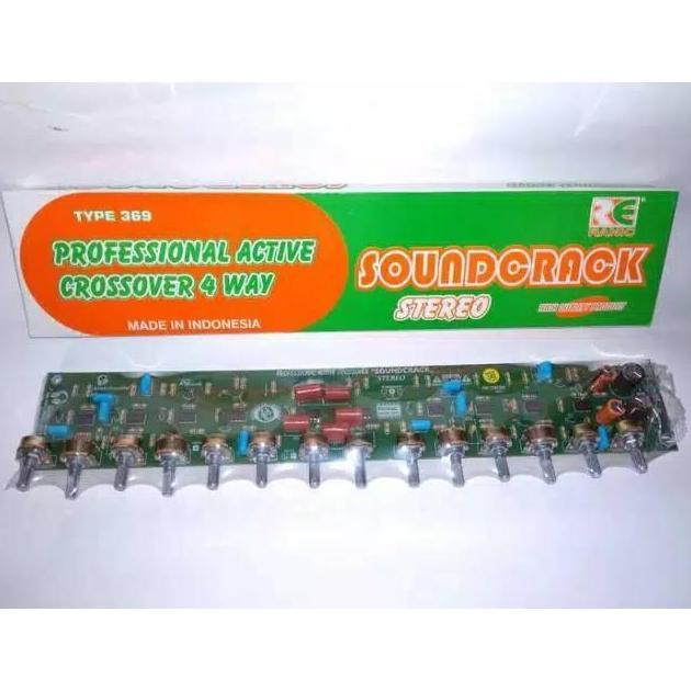 New- Kit aktif crossover 4 way stereo