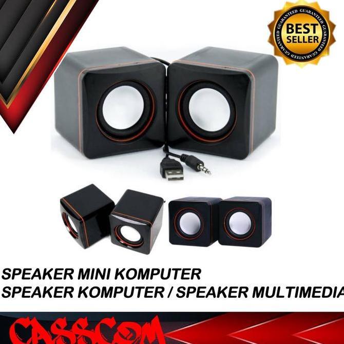 New- Speaker Mini Komputer / Speaker Komputer / Speaker Multimedia