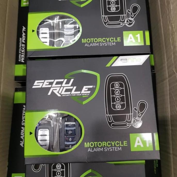 Alarm Motor Securicle 9 Nine A1 Promo