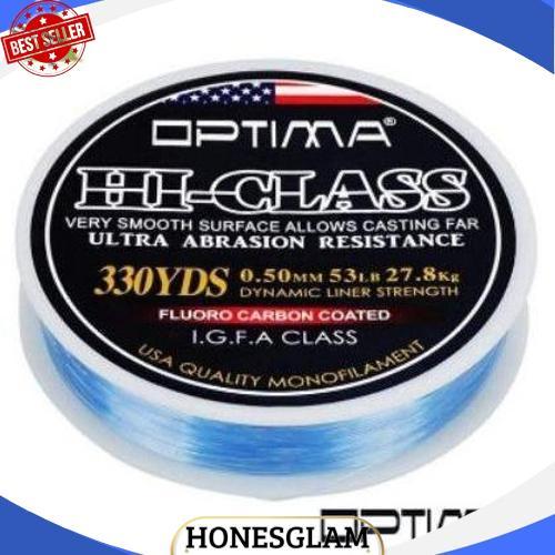 Cod Line Mono Optima Hi-Class Fluorocarbon (Color Clear & Grey Clear)