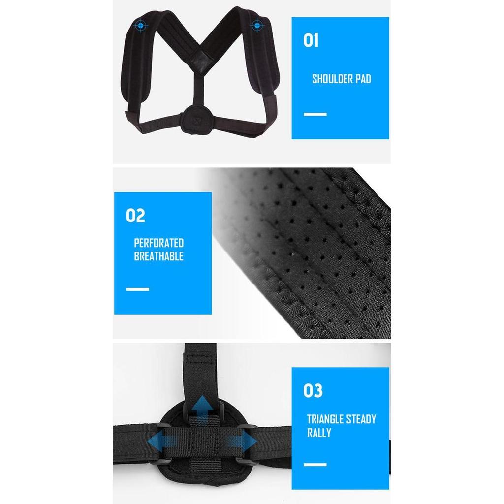 Posture Corrector Penegak Punggung Postur Penyangga Punggung Wanita