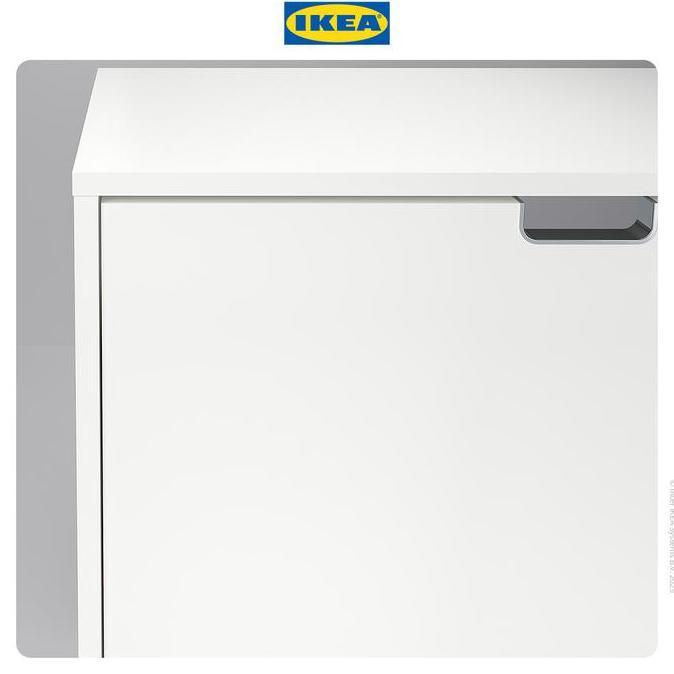 Sale Ikea Stall Rak Kabinet Sepatu Dengan 4 Kompartmen Putih 96X17X90 Cm Kayu