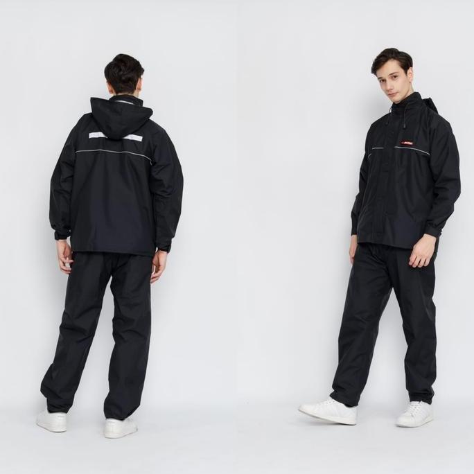 Jas Hujan Sunflower Khusus Warna Hitam