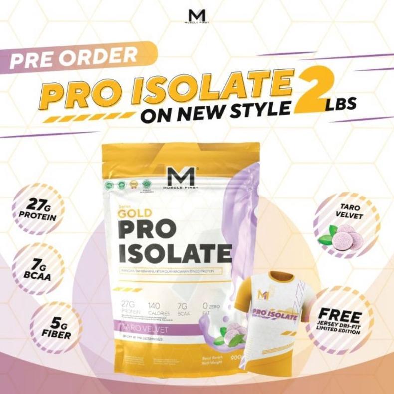 M1 Pro Isolate 2 Lbs Susu Musclefirst Diet Cutting Terbaik Bpom Halal Original