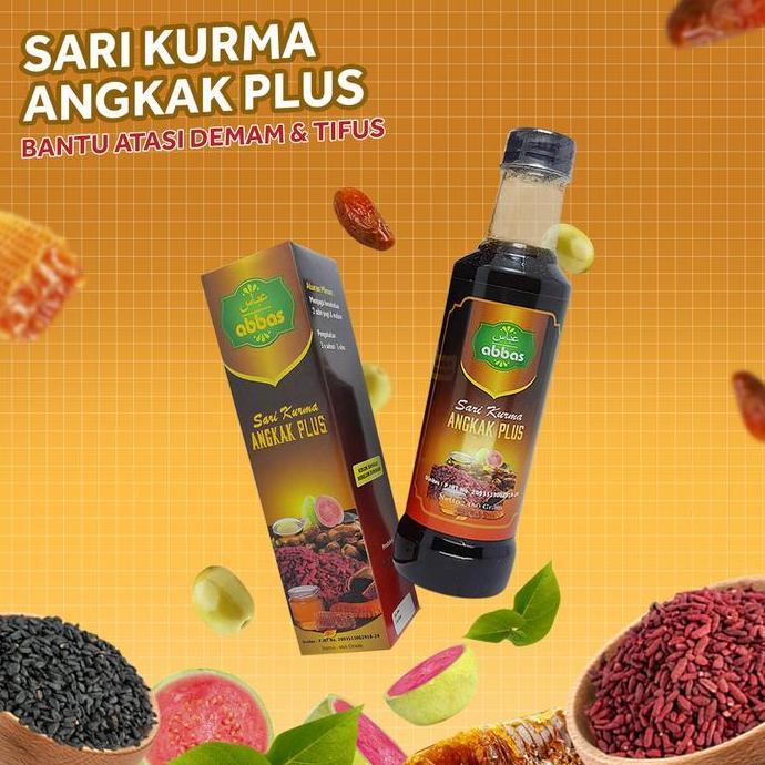 Sari Kurma Madu Angkak - Obat Demam Berdarah Herbal Penambah Trombosit JAMIN ORI