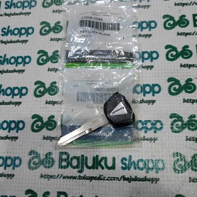 Key Lock Blank Anak Kunci New Ninja 250Fi 250 Fi 2018 Versys 650 Ori