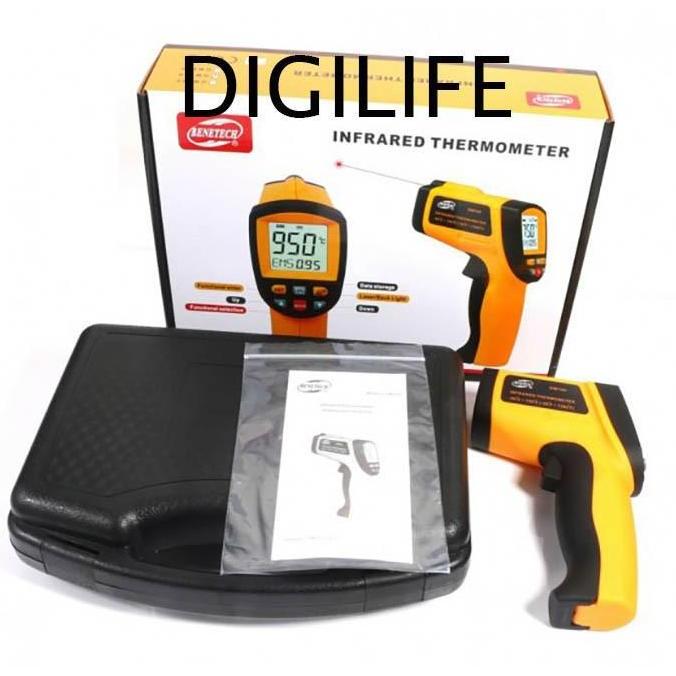 Premium Benetech GM1150 Infrared Thermometer IR Gun Termometer GM 1150 GM-1150 Promo