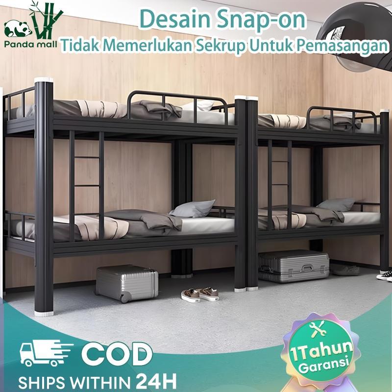 Ranjang Susun Ranjang Tingkat Besi 2 Tingkat Ranjang Tingkat Anak Dipan Tempat Tidur Bed Tingkat