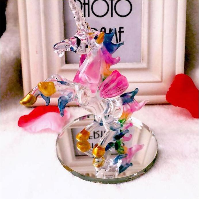 Fairy Unicorn Kado Romantis Hadiah Ultah Souvenir Unik Kuda Kristal