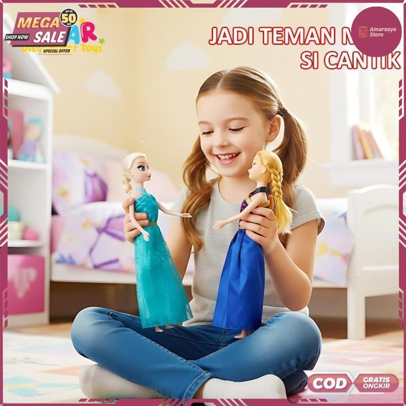 Termurah Mainan Anak PR-17537 DIVERSITY FASHION Boneka Musik Cantik Anak Perempuan Nyanyi Gaun Panja