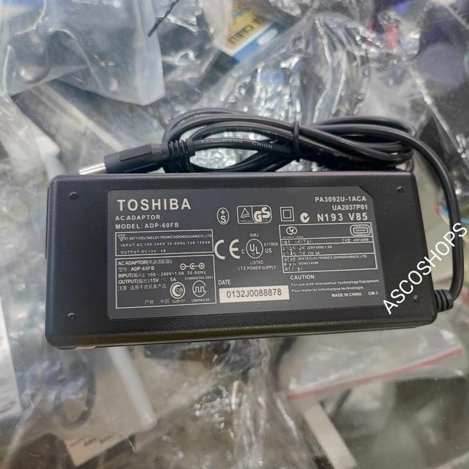 TERBARU - Adaptor 15V 5A DC charger 15 V Volt 5A Ampere power supply lampu timbangan speaker portabl