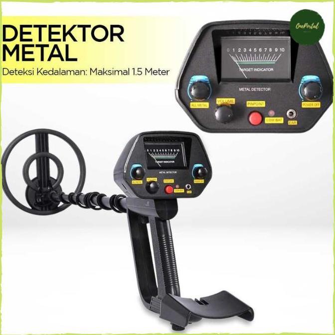 Pendeteksi Logam Metal Gold Silver Detector Finder Waterproof Md-4080