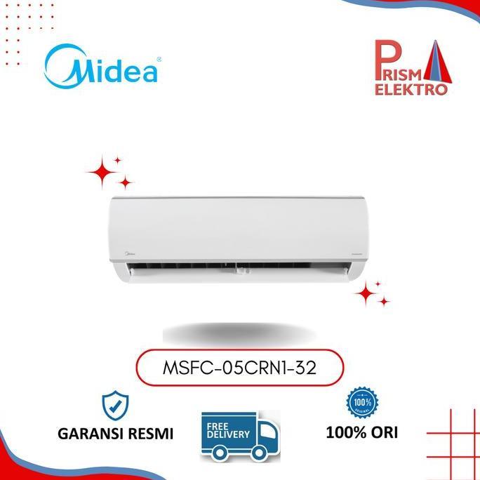 Terlaris Ac Split Midea Msfc 05 R32 1/2 Pk (Msfc-05Crn1-32) Promo Unit