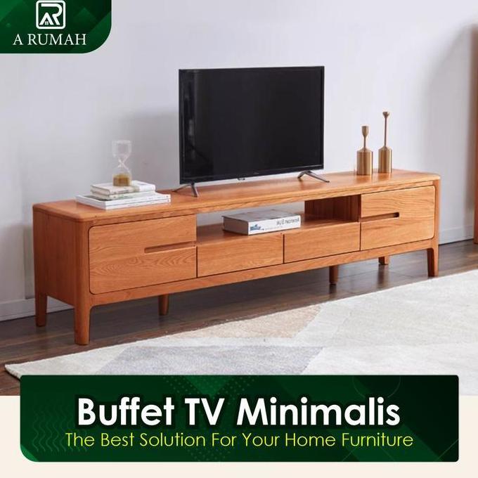 Terlaris Meja Tv Minimalis Modern Rak Tv Minimalis Modern Lemari Tv Kayu Asli Furniture